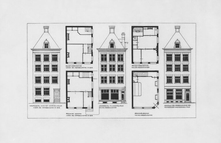 Photo construction plan