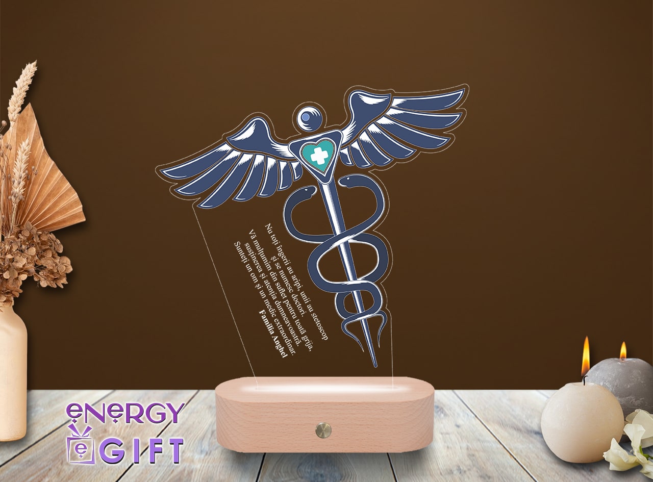 lampa-led-personalizata-medic-de-familie-3