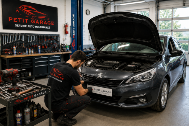 cu peugeotul la reparat in Ploiesti la service auto