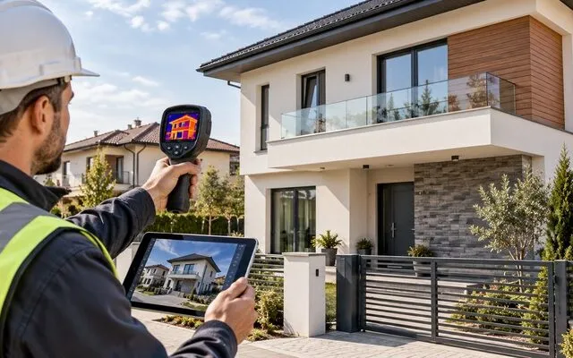 Inspecție tehnică imobiliară Home Planning la o casă nouă