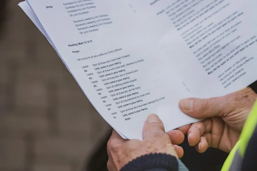 Photo required documents checklist